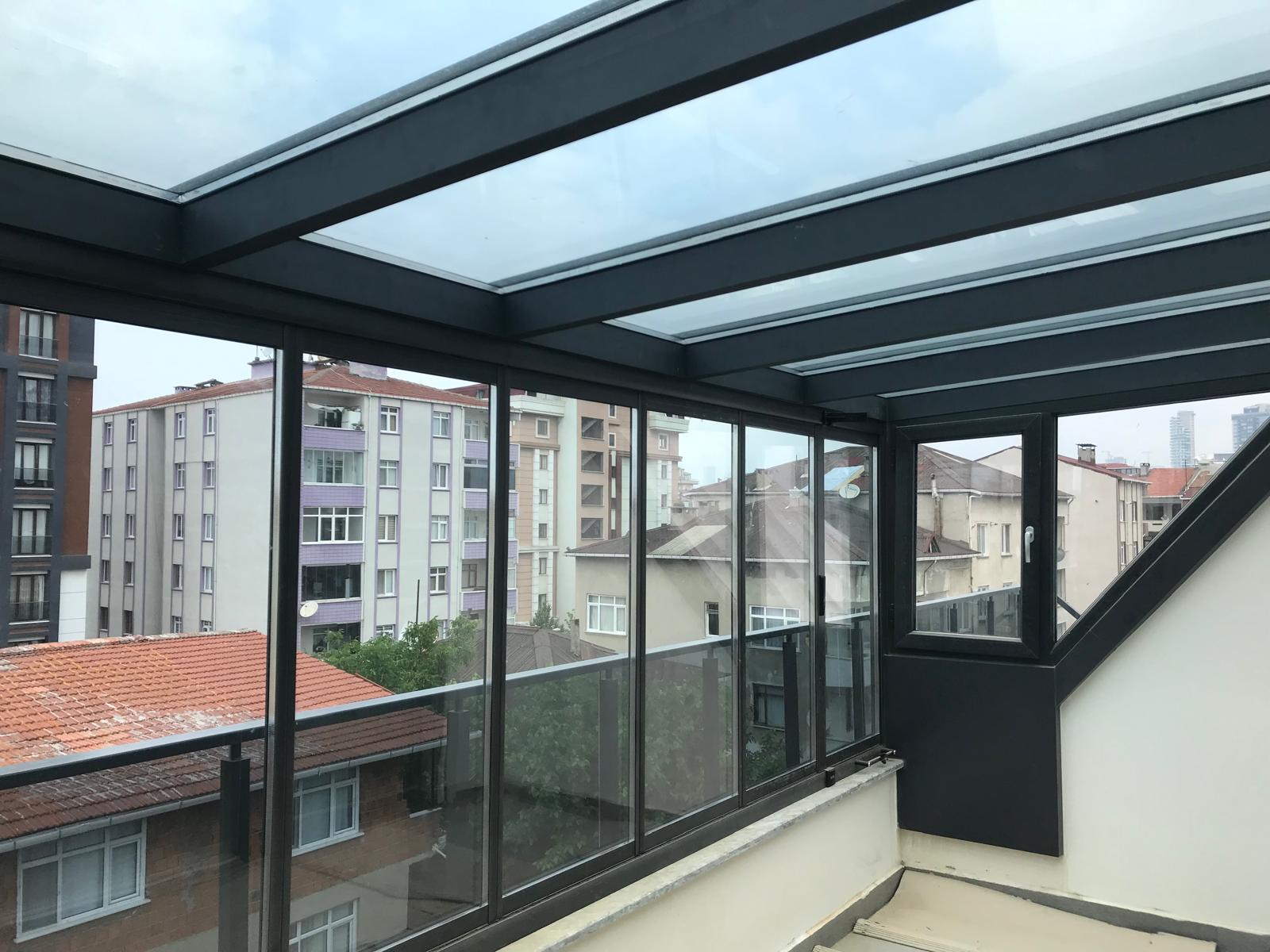 Aliminyum küpeşte merdiven ve fransız 23